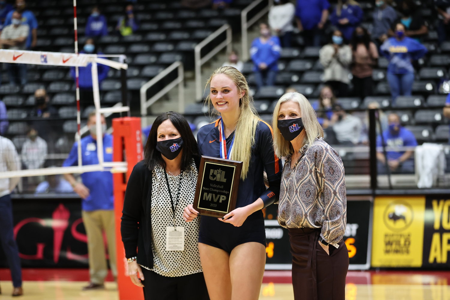 Seven Lakes senior outside hitter Ally Batenhorst was named Class 6A state championship Most Valuable Player after posting 30 kills, 15 digs and two blocks in the Spartans' win.